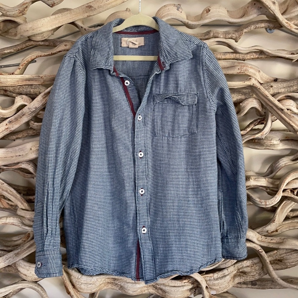 Peek Boys Button Down - Size 6/7